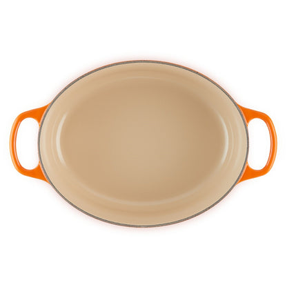 Cocotte Ovalada 27 cm4#Naranjo