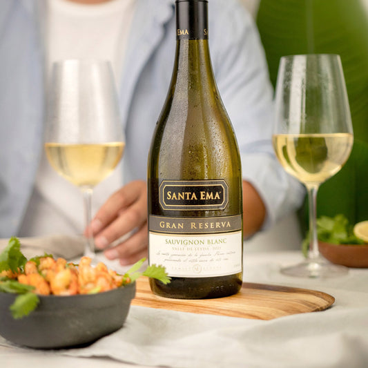 6 Vinos Santa Ema Gran Reserva Sauvignon Blanc1#Sin Color