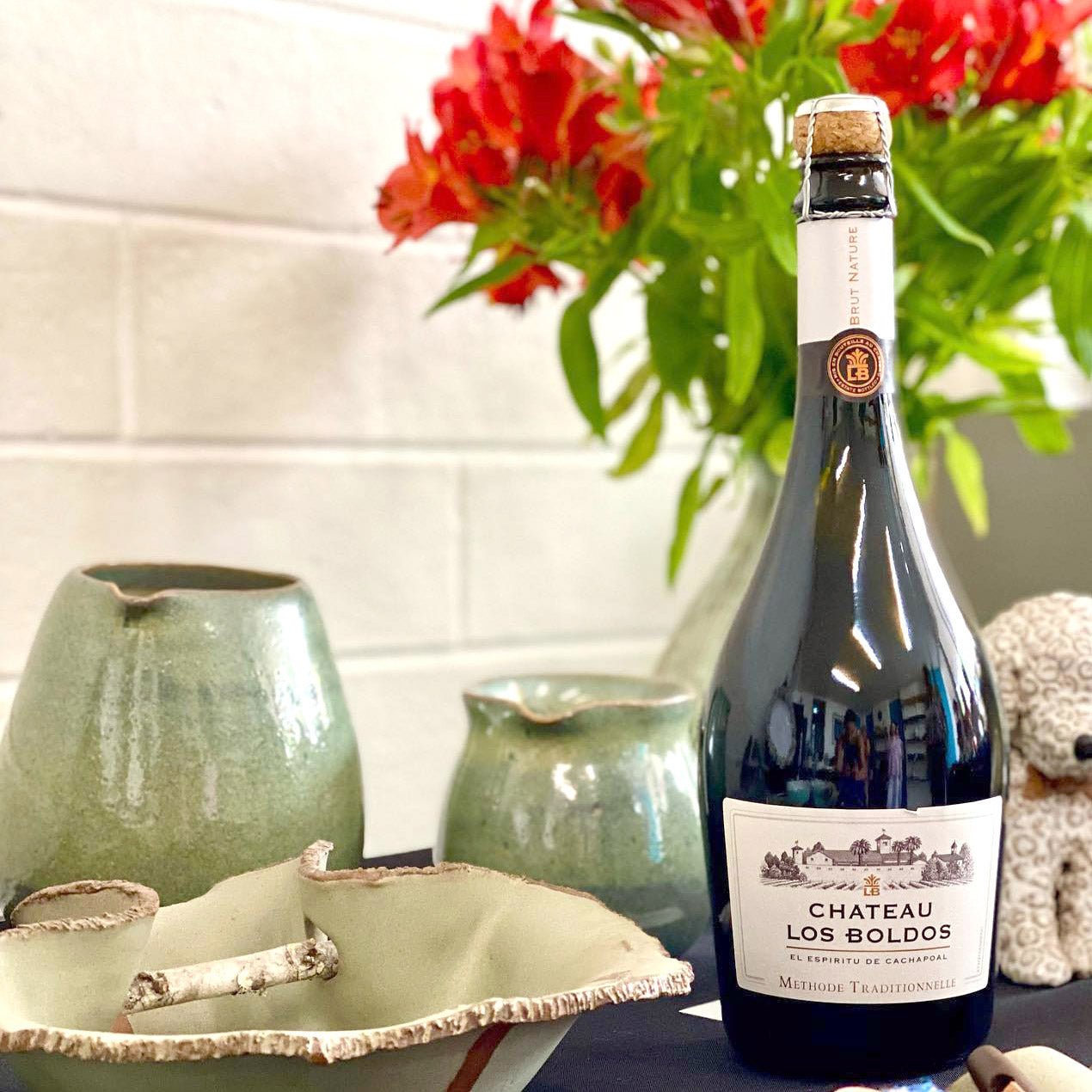 6 Espumante Los Boldos Brut Nature1#Sin color