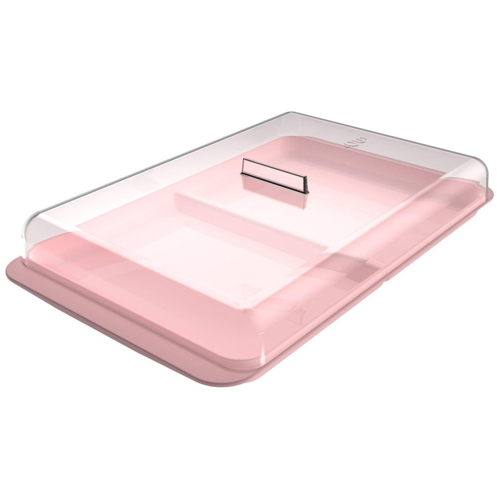 Contenedor Jamón/Queso Doble Break9#Rosado