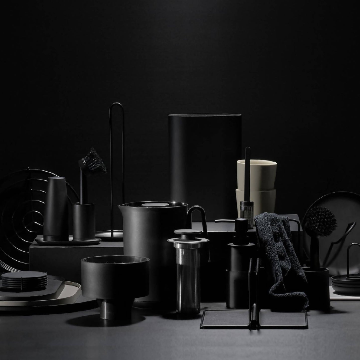 Servilletero Singles6#Negro