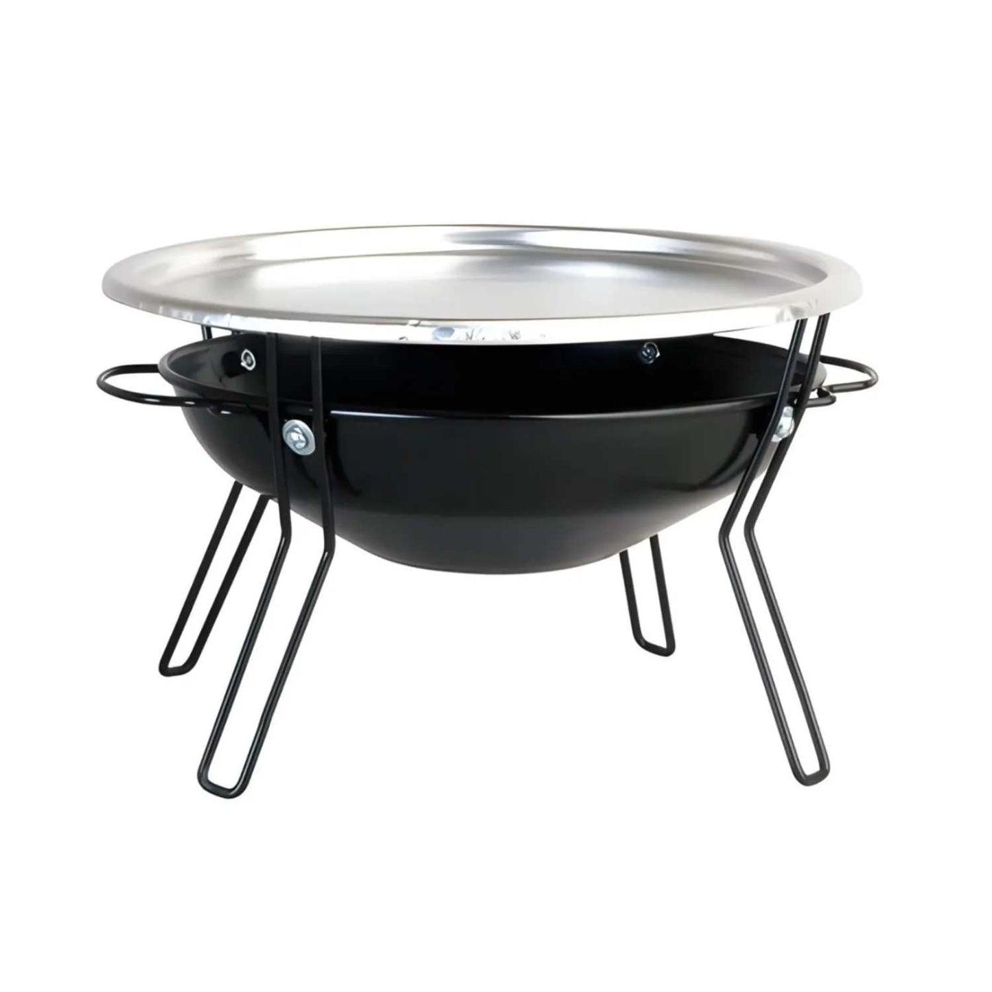 Parrilla Brasero Mesa Acero Inoxidable3#Negro
