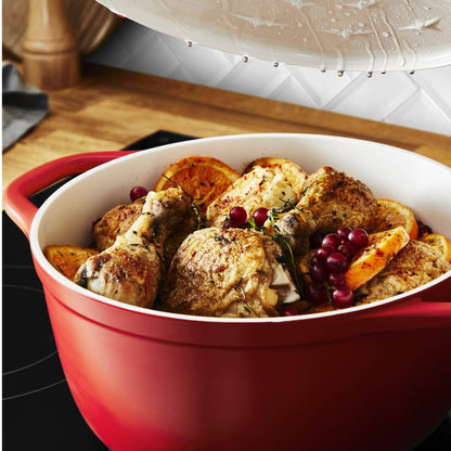 Olla Cocotte Air 24 cm4#Rojo