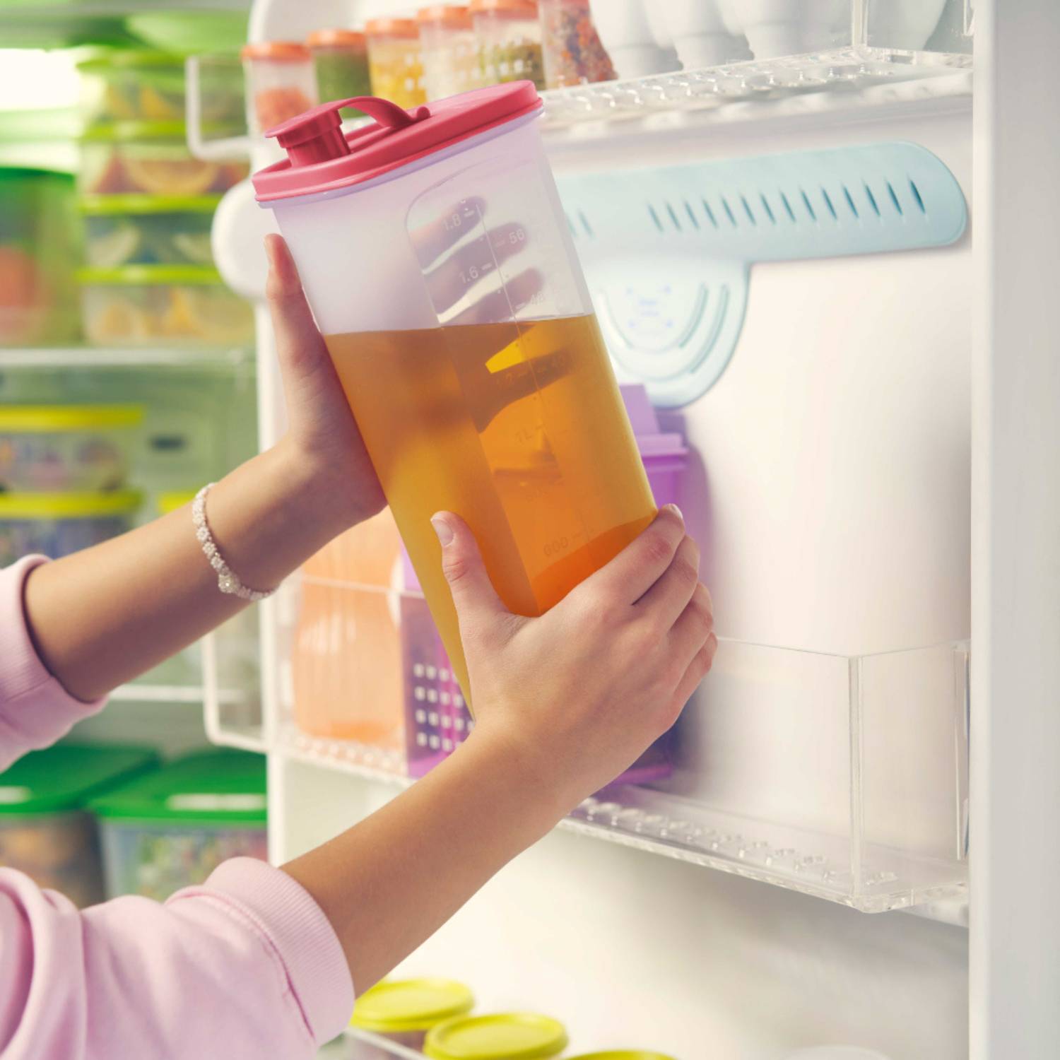 Jarro de Agua Botella 2 Lts2#Rojo