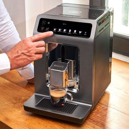 Cafetera Espresso Evidence Plus + Lechero3#Acero