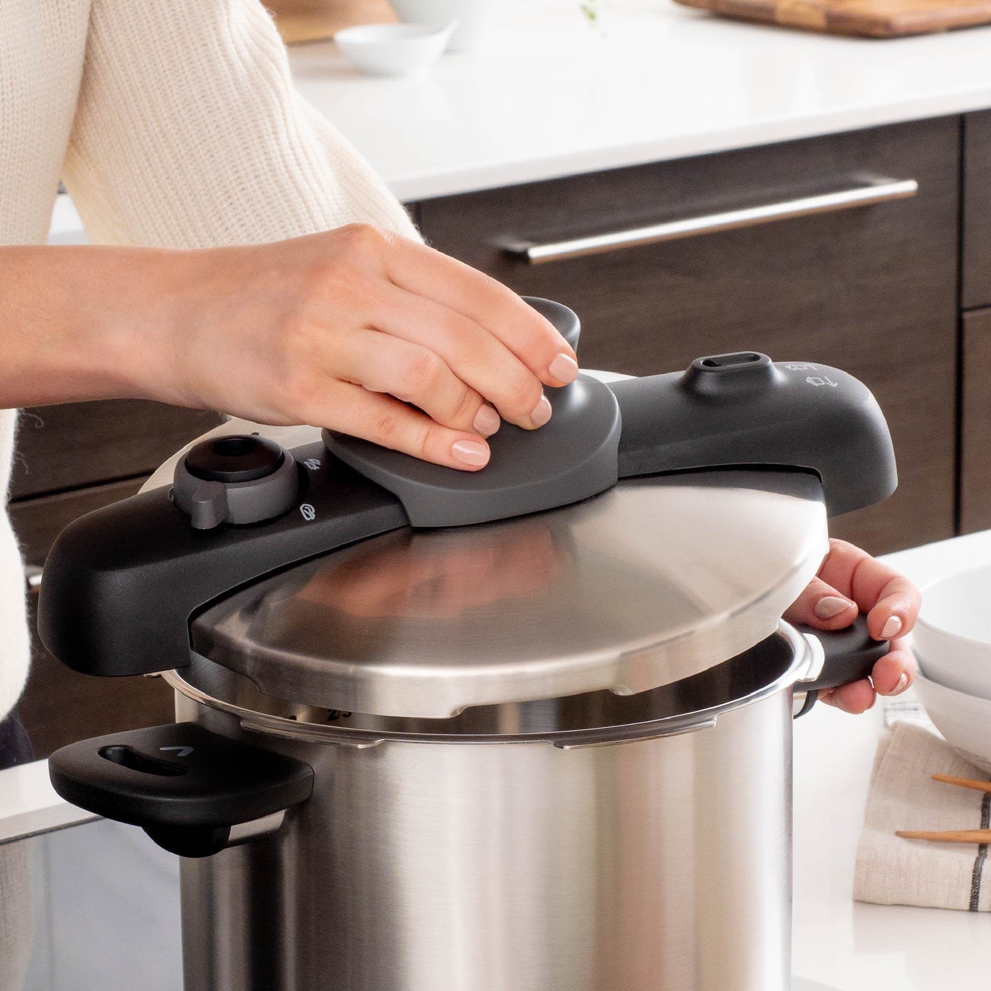 Olla a Presión Secure Compact 6 Lts3#Acero