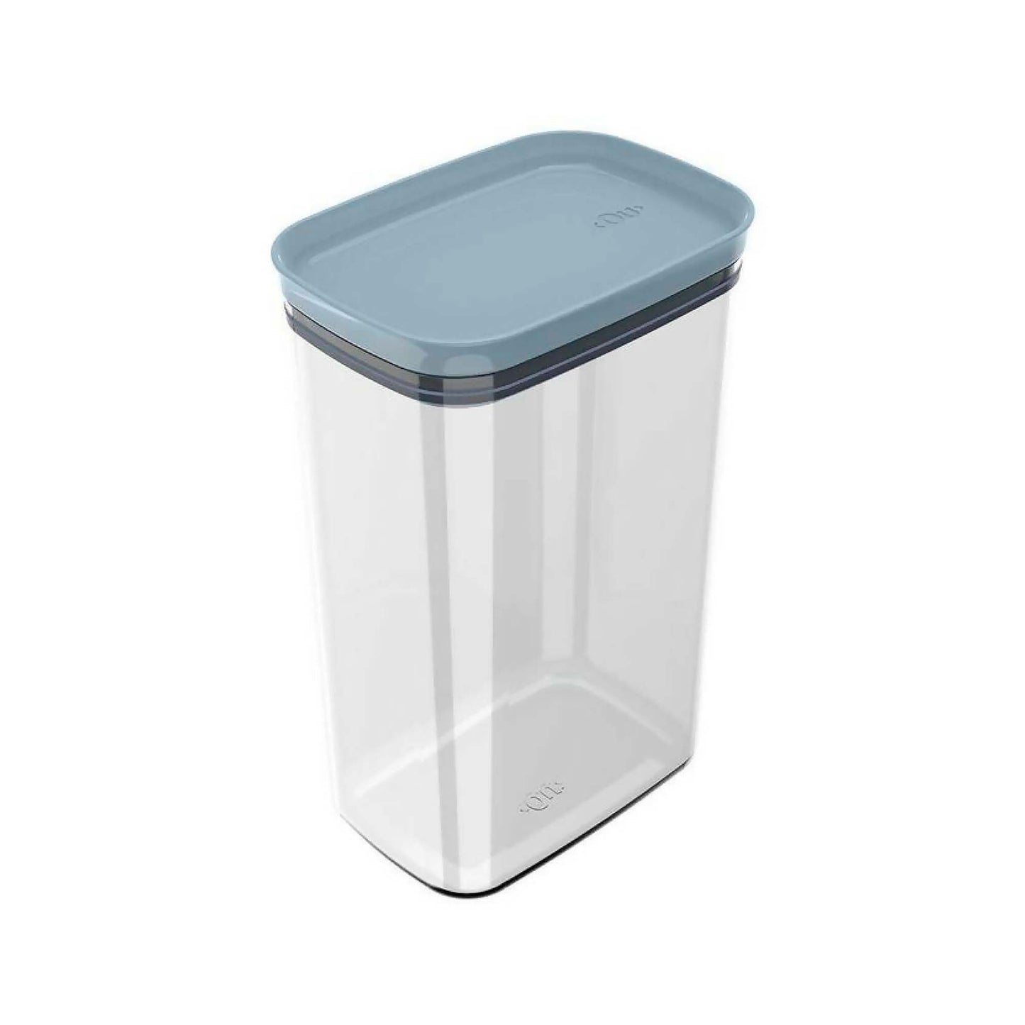 Contenedor Block Rectangular 2.3 Lts2#Celeste