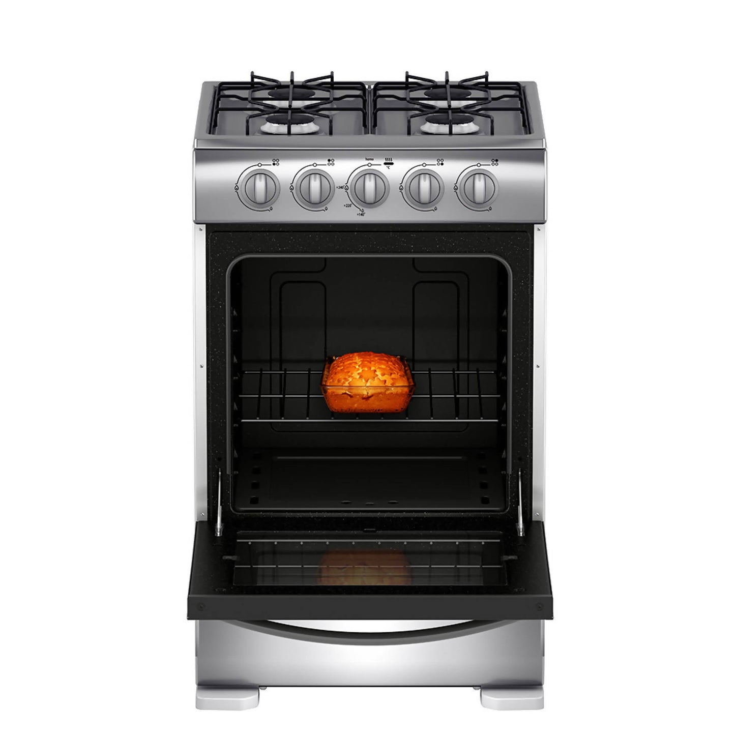 Cocina a Gas 4 Quemadores CMC20AXX-14#Acero