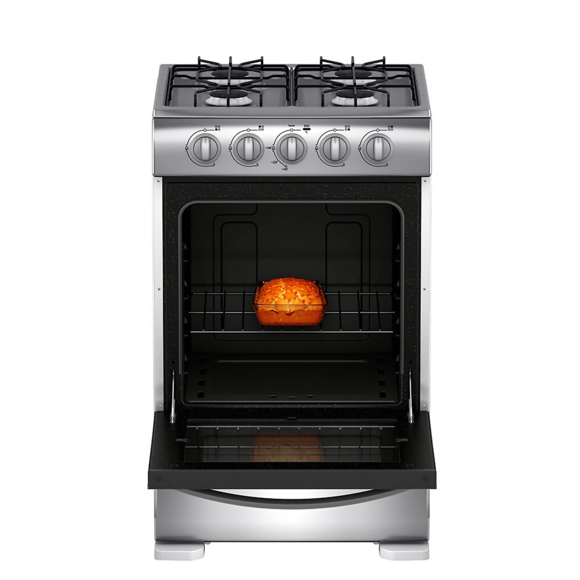 Cocina a Gas 4 Quemadores CMC20AXX-14#Acero