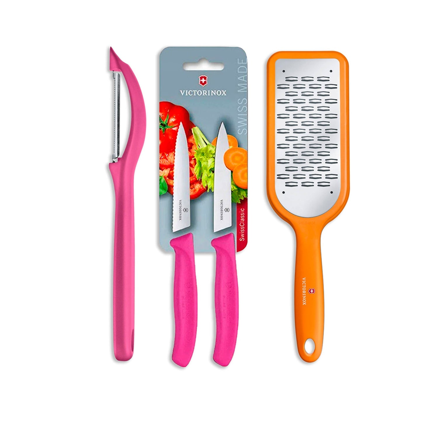 Set Cuchillos + Pelador + Rallador2#Multicolor