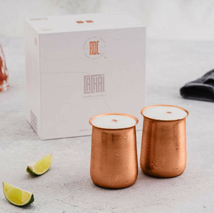 Set 2 Vasos Cachai 230 ml1#Cobre