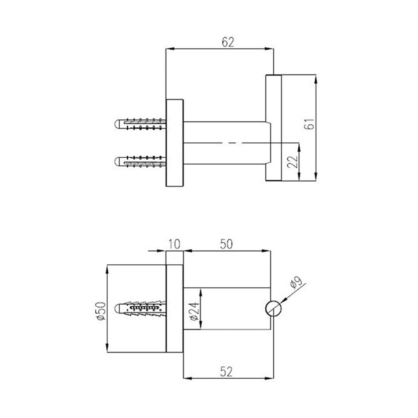 Percha Accesorio de Cocina3#Plata