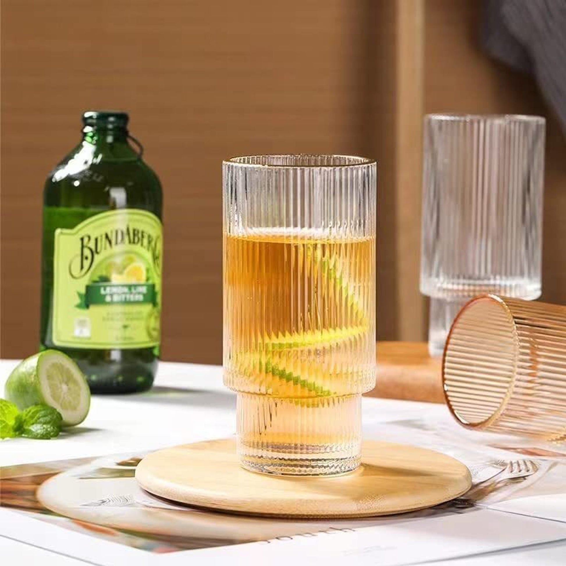 Set 6 Vasos Largo Vintage Charlotte 350ml2#Sin Color