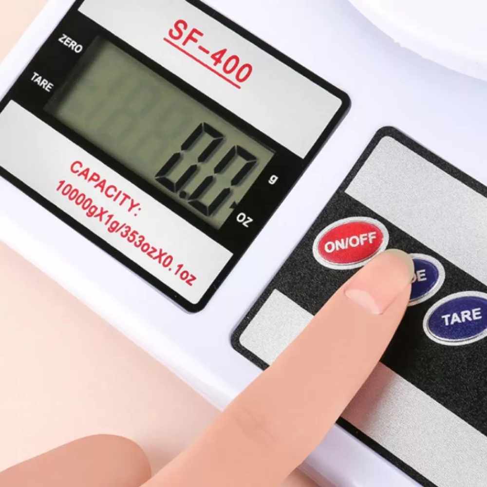 Pesa Digital Productos Cocina2#Blanco