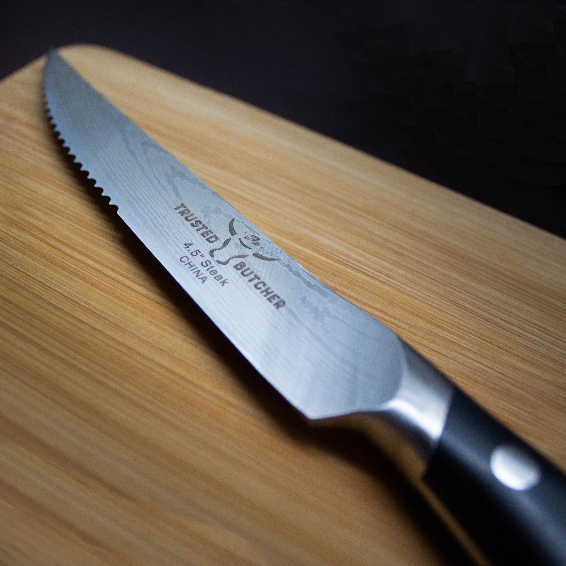 Set de Cuchillos para Carne 4 Pzs4#Acero