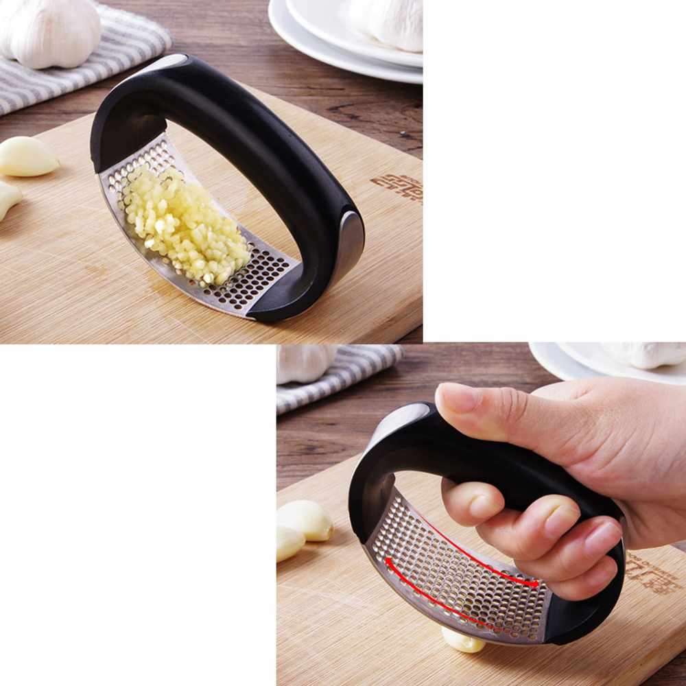 Prensa Triturador Cocina de Ajo Metálico2#Negro