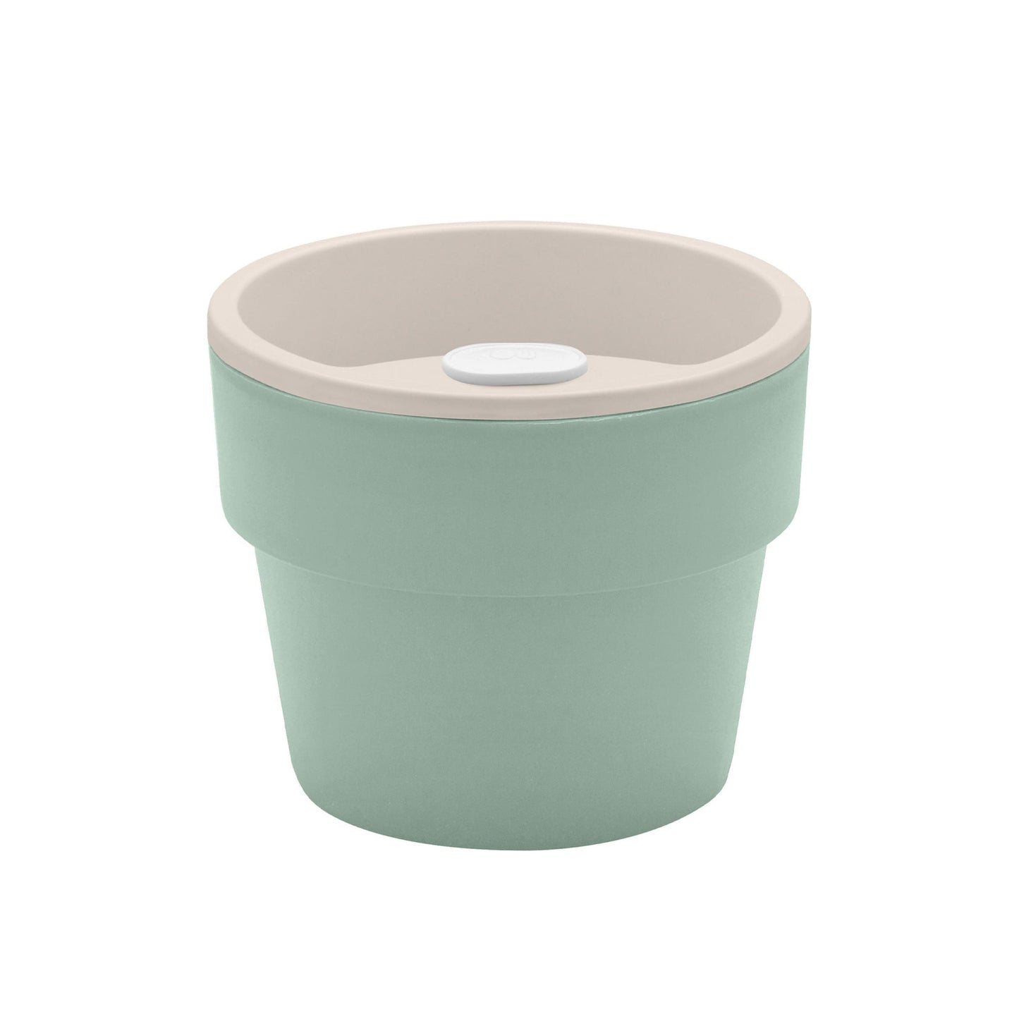 Pack 2 Maceteros Auto Riego Para Hierbas 1.6 Lts7#Verde