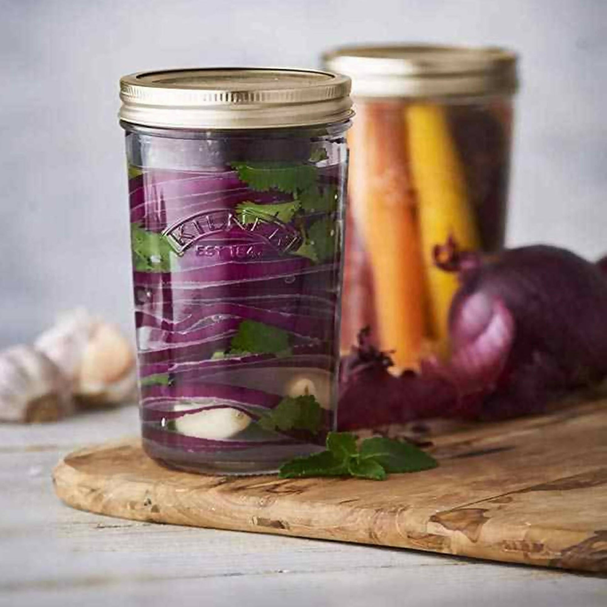 Frasco de Conservas Boca Ancha 0.5 Lts1#Sin Color