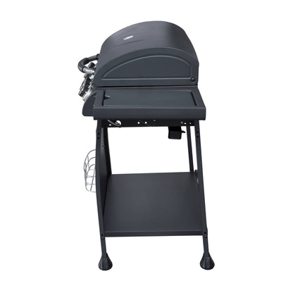 Parrilla Indiana 4 Quemadores + Quemador Lateral BBQ402GCQL5#Negro