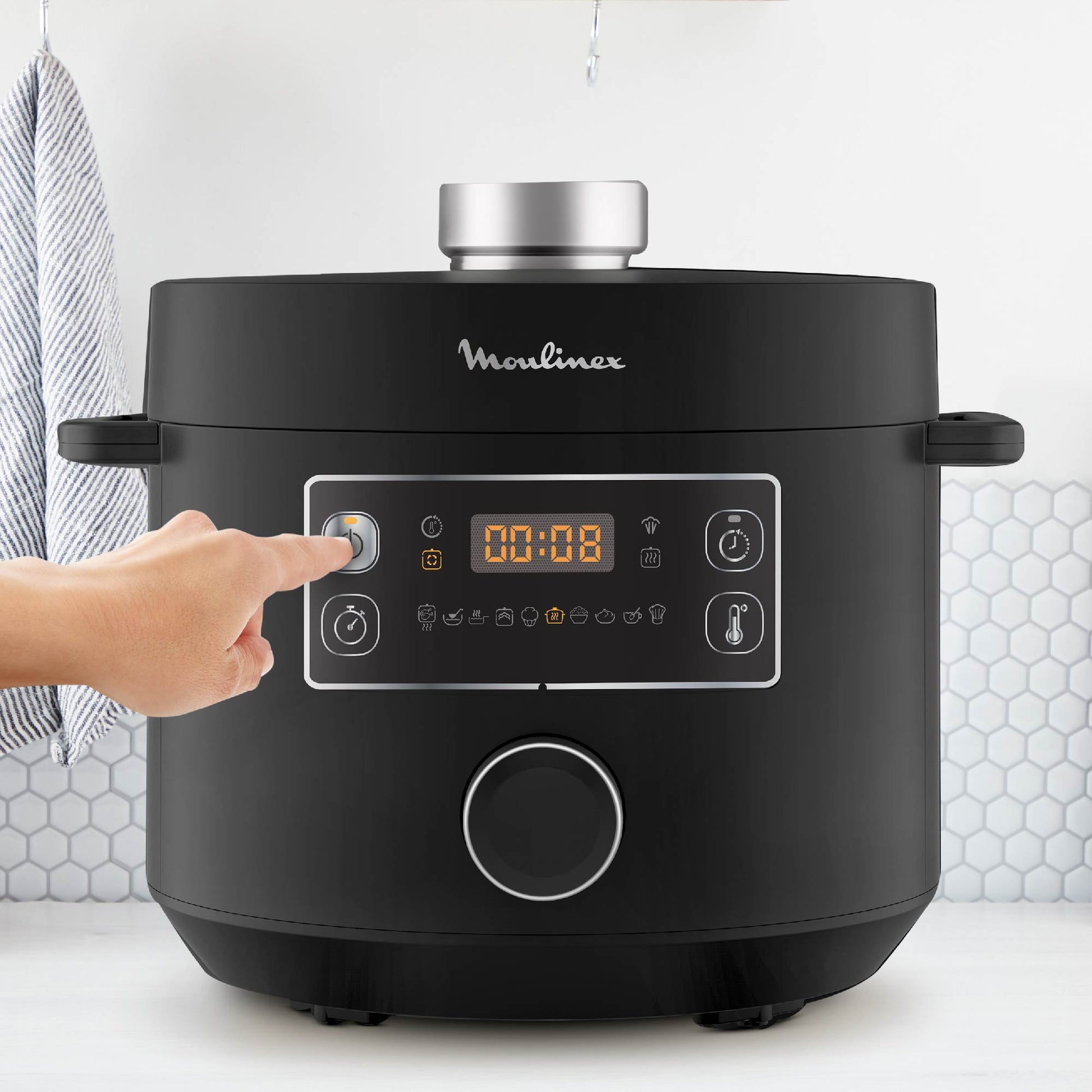 Olla Multifunción Turbo Cuisine 4.8 Lts5#Negro