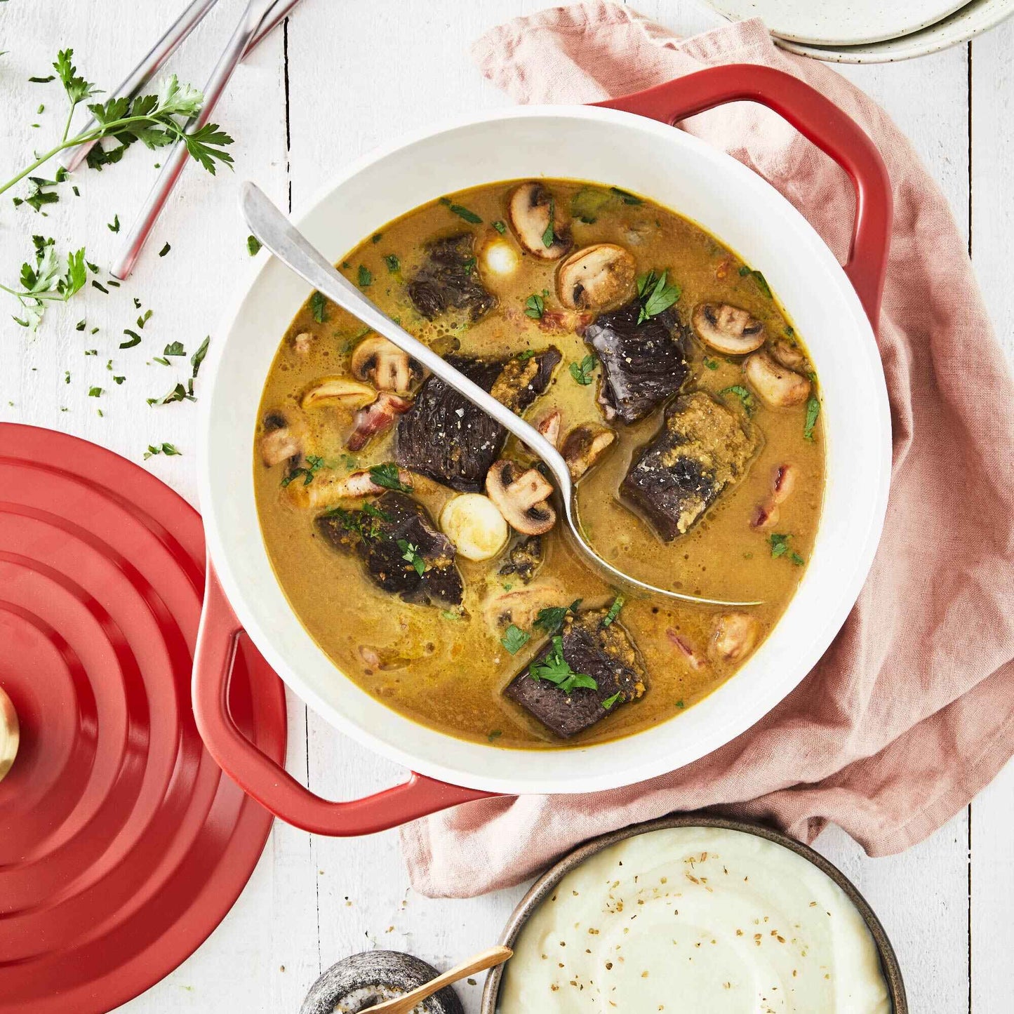 Olla Cocotte Air 24 cm3#Rojo