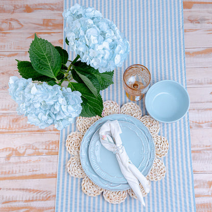 Plato Fondo Provenzal Vintage4#Celeste