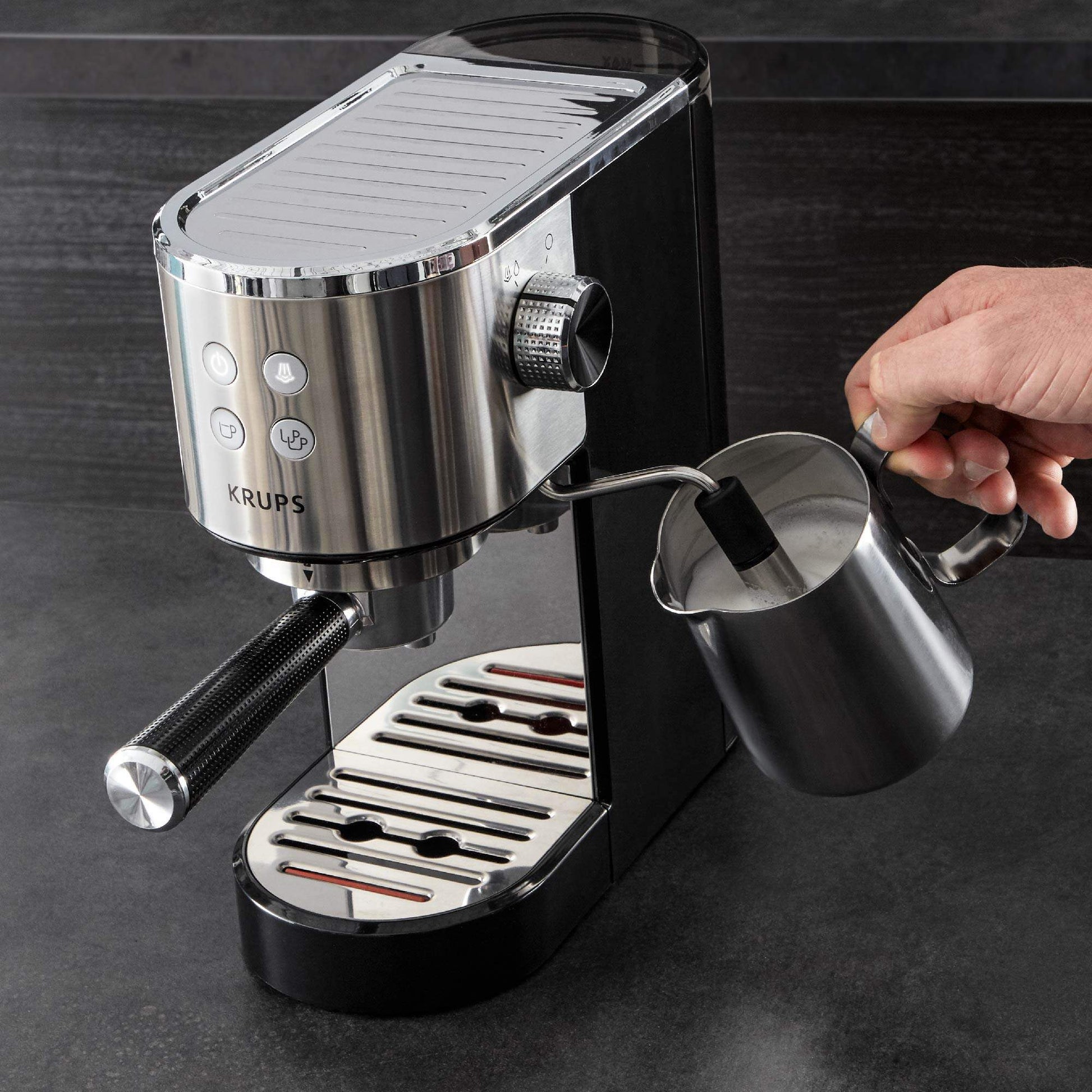 Cafetera Espresso Virtuoso4#Acero