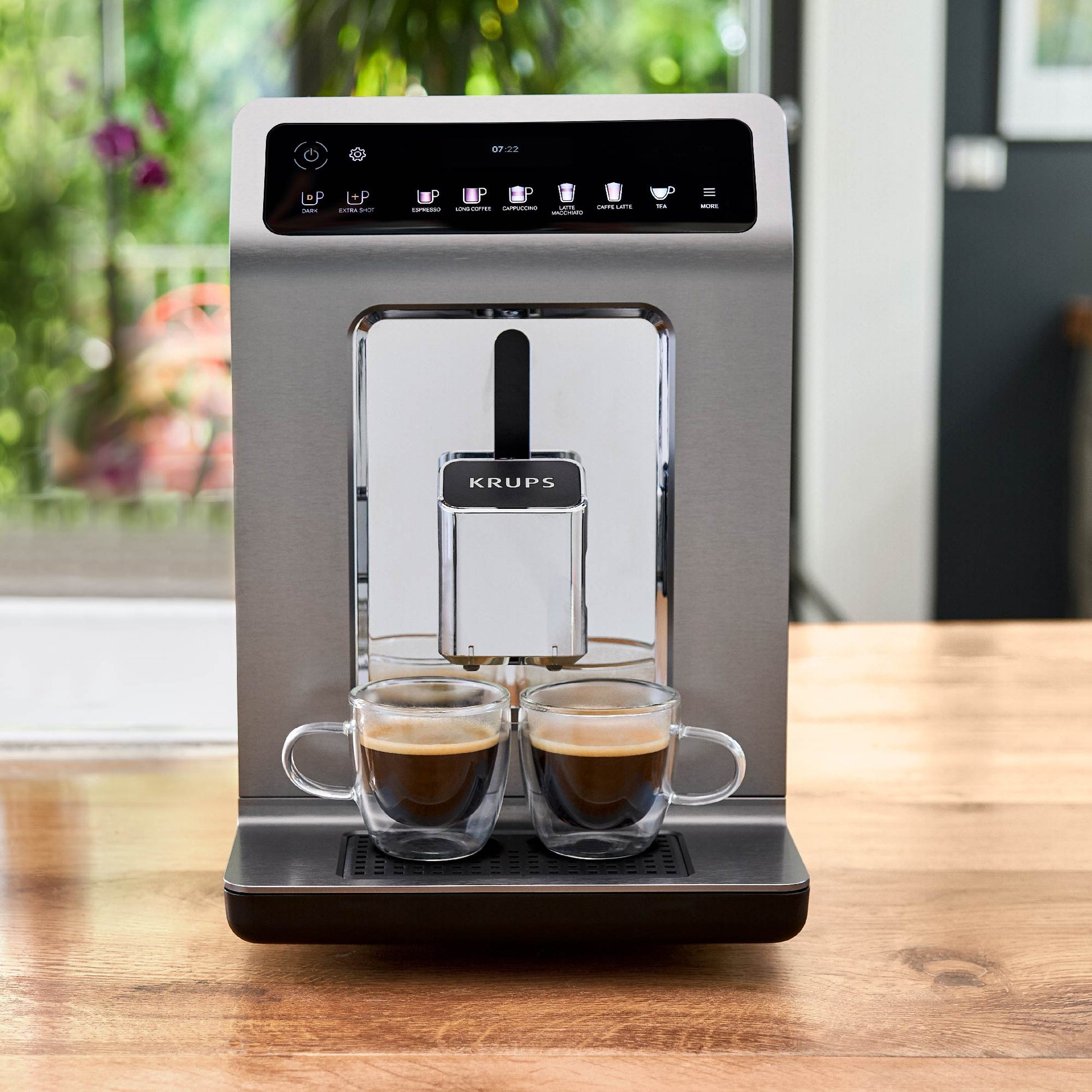 Cafetera Espresso Evidence Plus + Lechero1#Acero