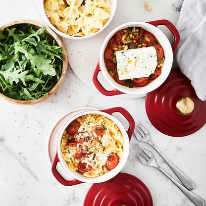 Set 2 Mini-Cocotte Air 11 cm3#Rojo