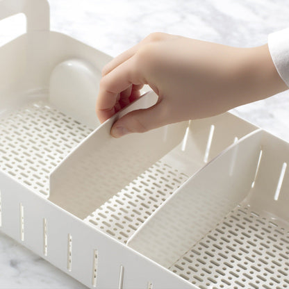 Organizador con Ruedas Para Productos De Limpieza Grande4#Blanco