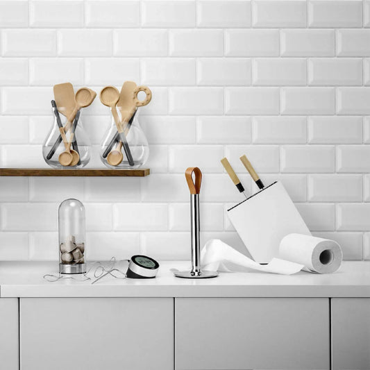 Portarrollos Cocina Nordica1#Acero