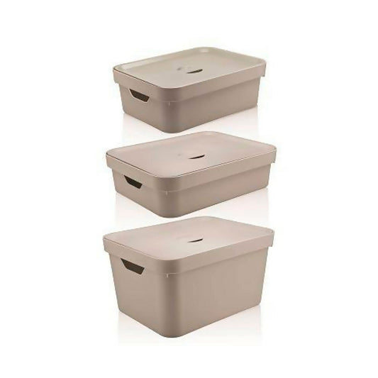 Conjunto Cajas Cube1#Beige