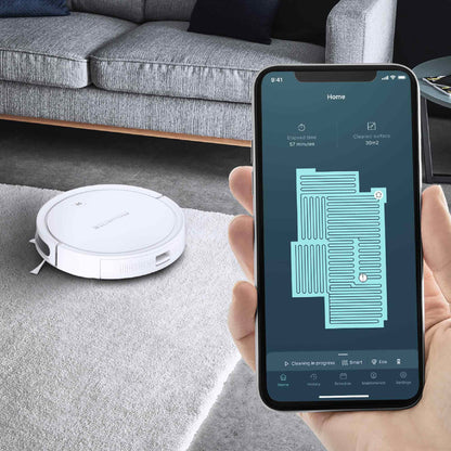 Robot Aspiradora X-plorer Serie 50 Total Care Wifi Con Mopa4#Blanco