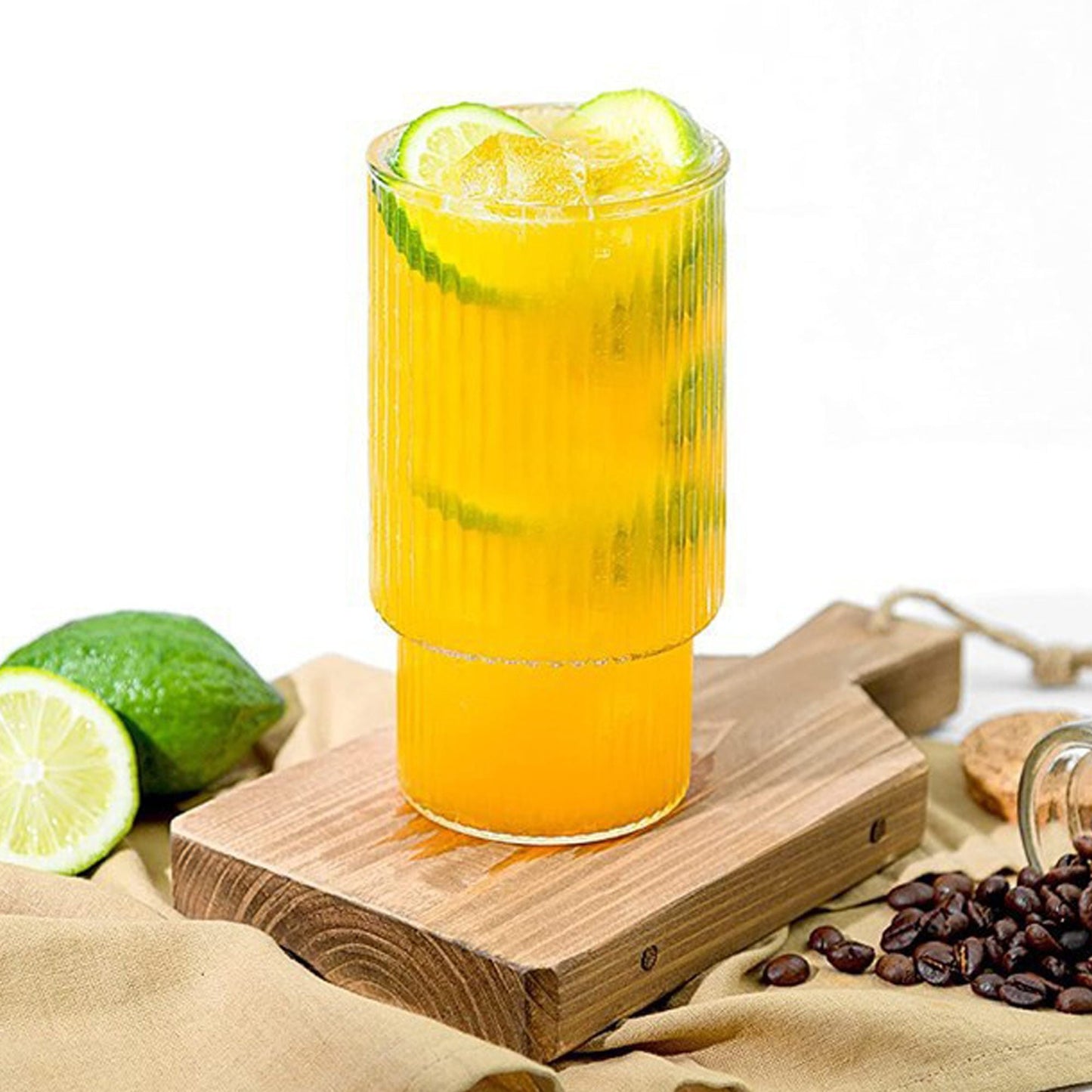 Set 6 Vasos Largo Vintage Charlotte 350ml1#Sin Color