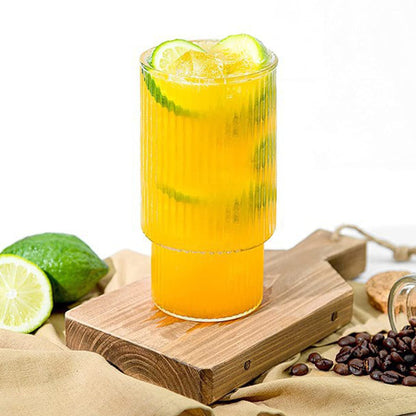 Set 6 Vasos Largo Vintage Charlotte 350ml1#Sin Color