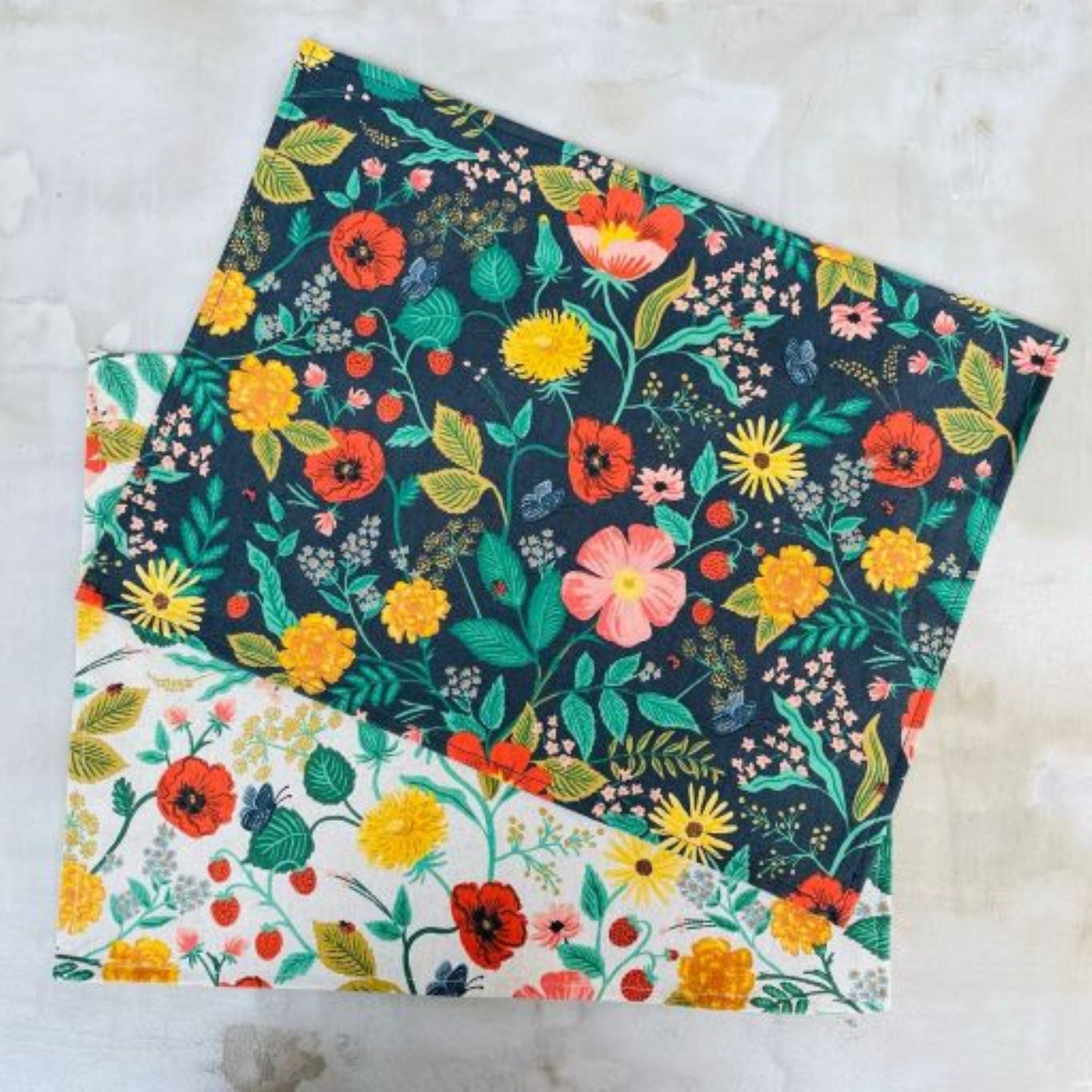 Set 4 Individuales Poppy5#Negro