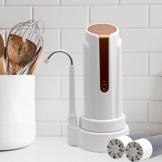 Filtro Purificador Agua con Arsénico As Plus + 2 Filtros1#Dorado