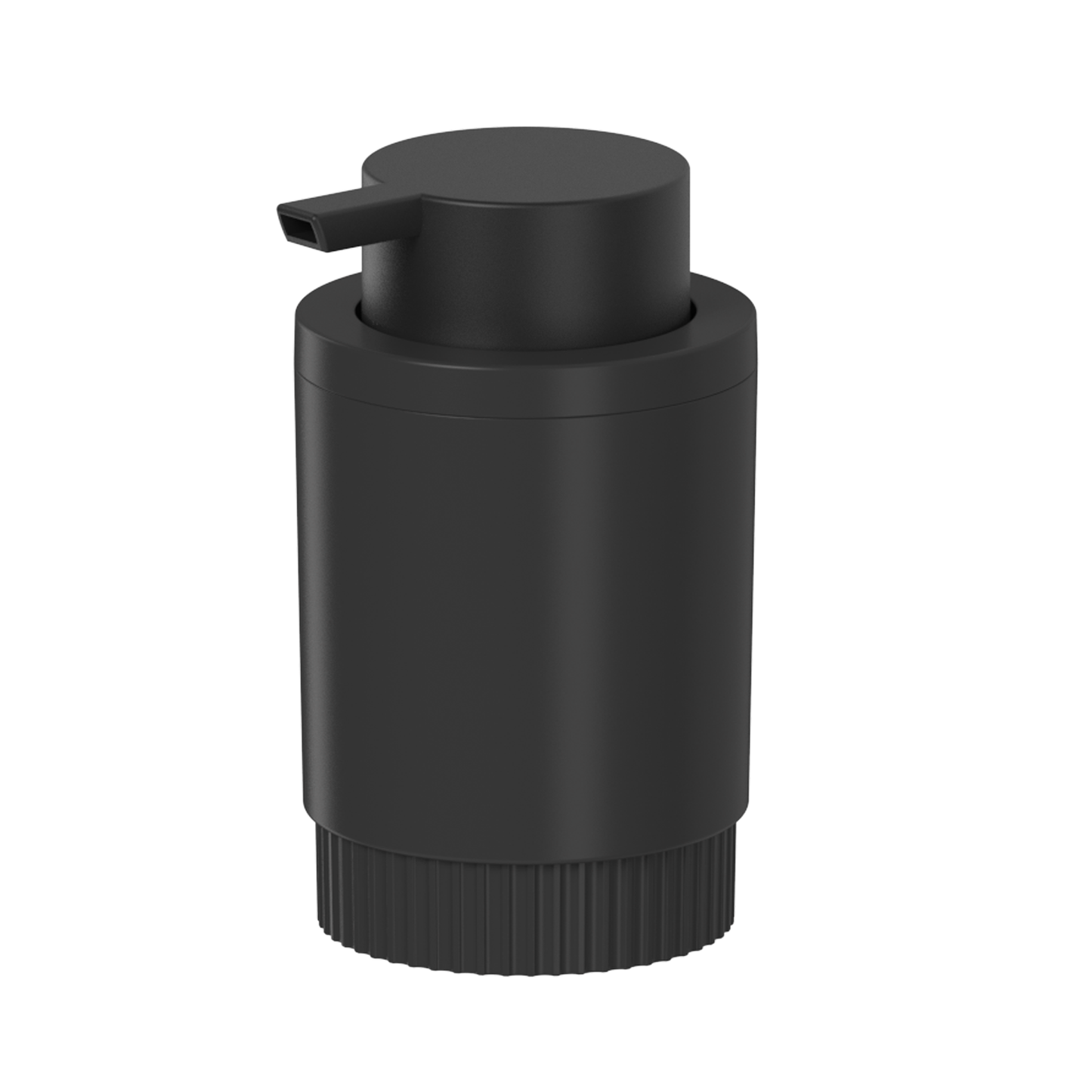 Jabonera Con Dosificador Dorica3#Negro