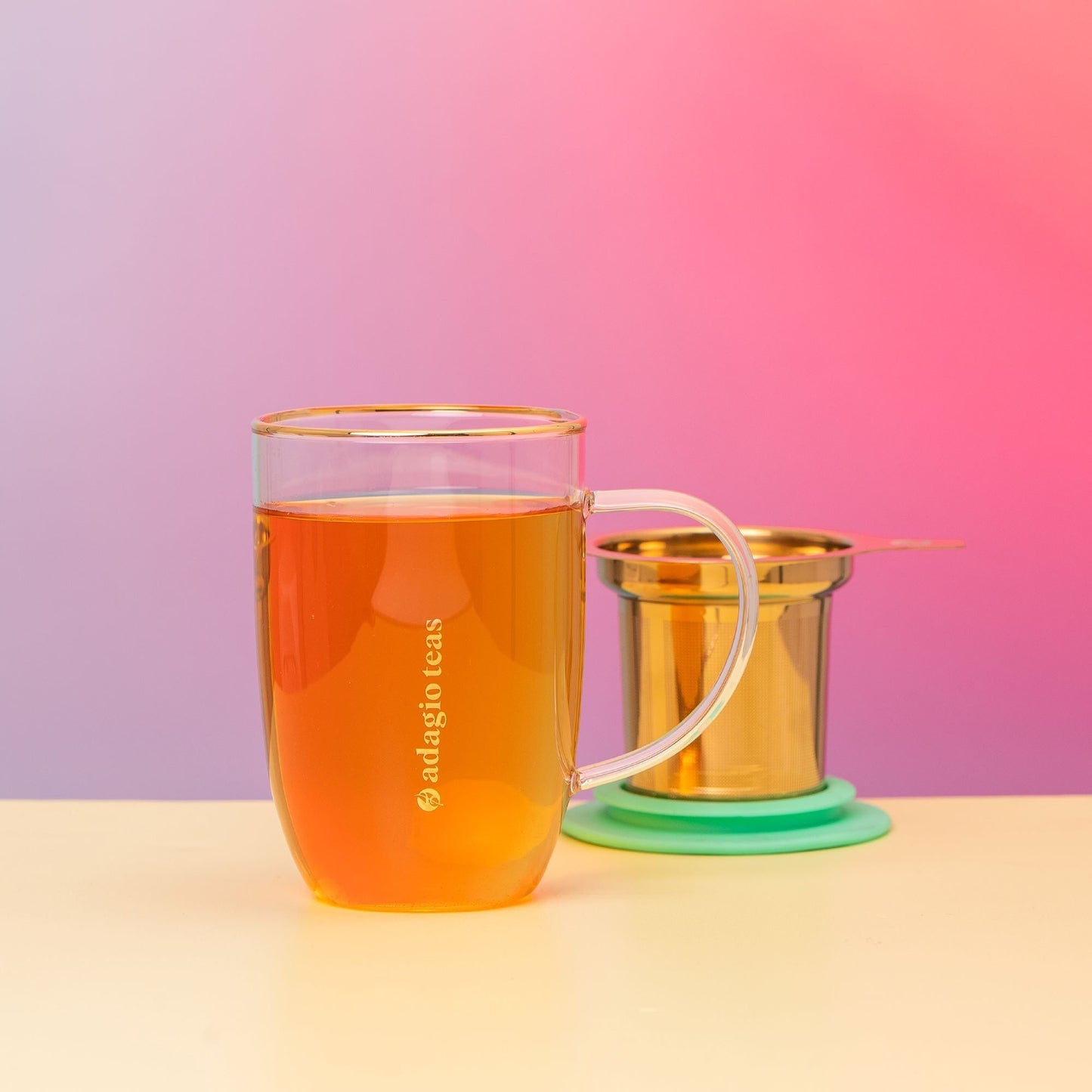 Mug Bhoro Turquesa con Infusor 470 ml5#Turquesa