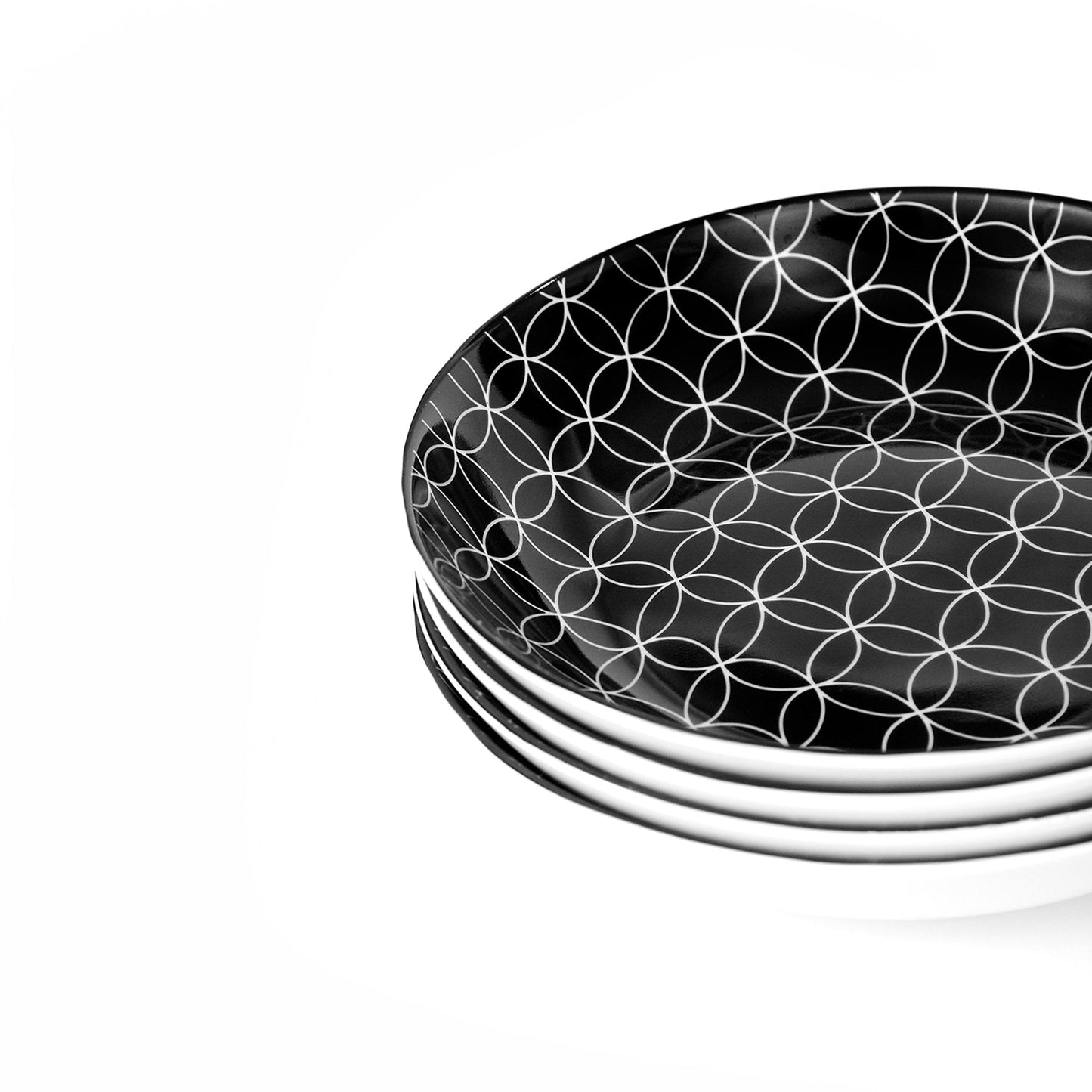 Set Vajilla Blayk 12 Pzs6#Negro