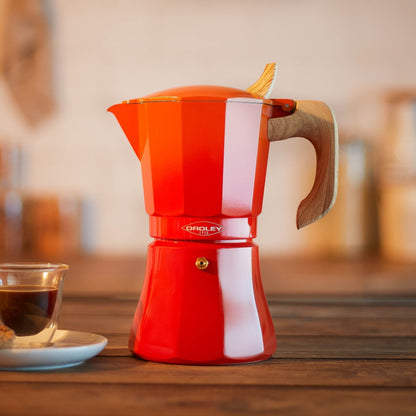 Cafetera Inducción Petra 12 Tazas Expreso6#Naranjo