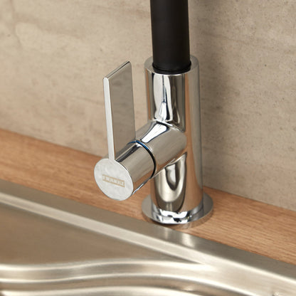 Grifería Ambiente Caño Extraíble6#Negro