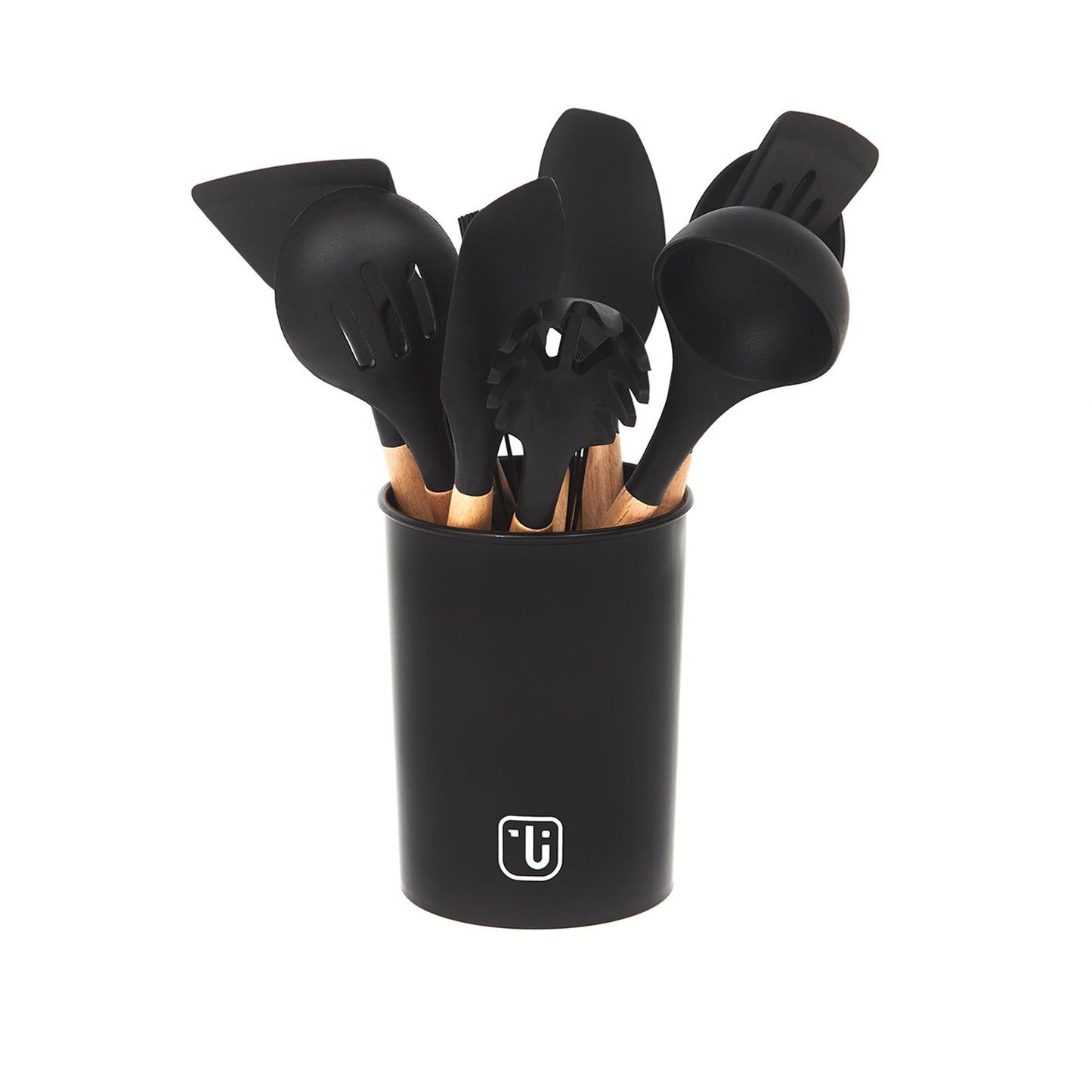 Kit Sartén Antiadherente Copper + Set 12 Utensilios13#Cobre