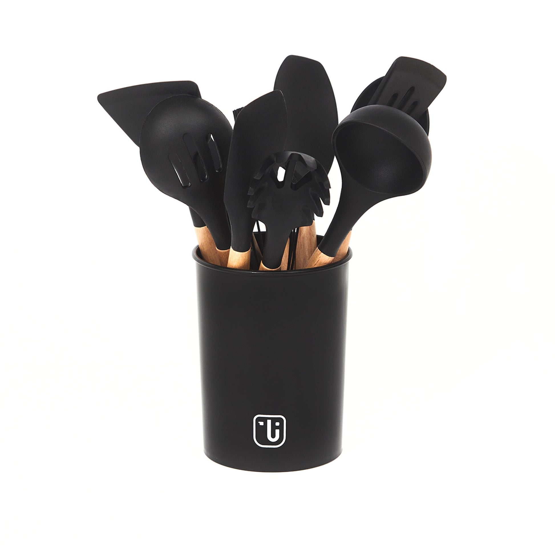 Kit Sartén Antiadherente Copper + Set 12 Utensilios13#Cobre