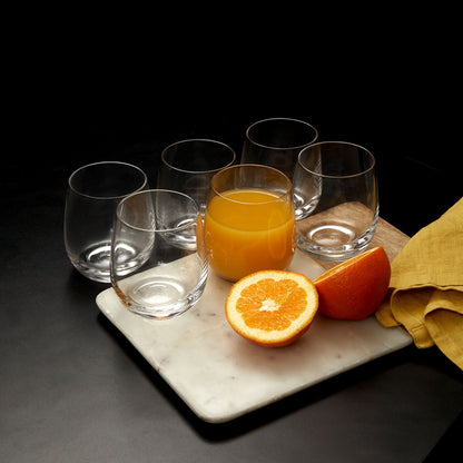 Set 6 Vasos Redondos Virginia 340 ml5#Transparente