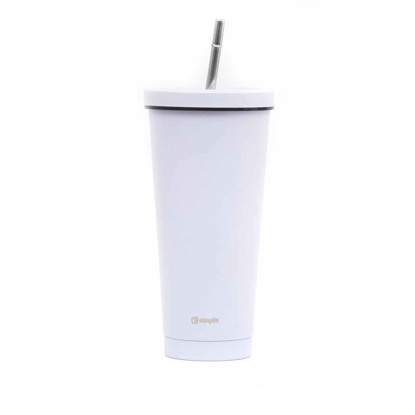 Vaso Térmico Tumbler 750ml Tapa y Bombilla4#Morado