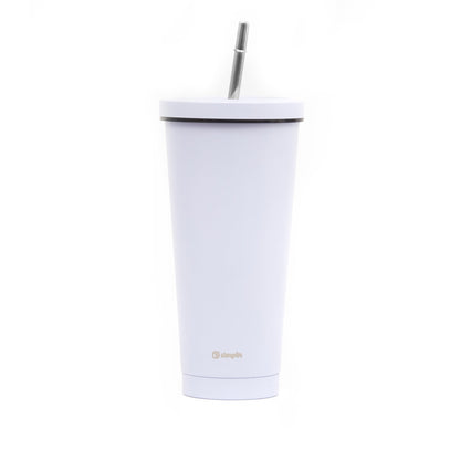 Vaso Térmico Tumbler 750ml Tapa y Bombilla4#Morado