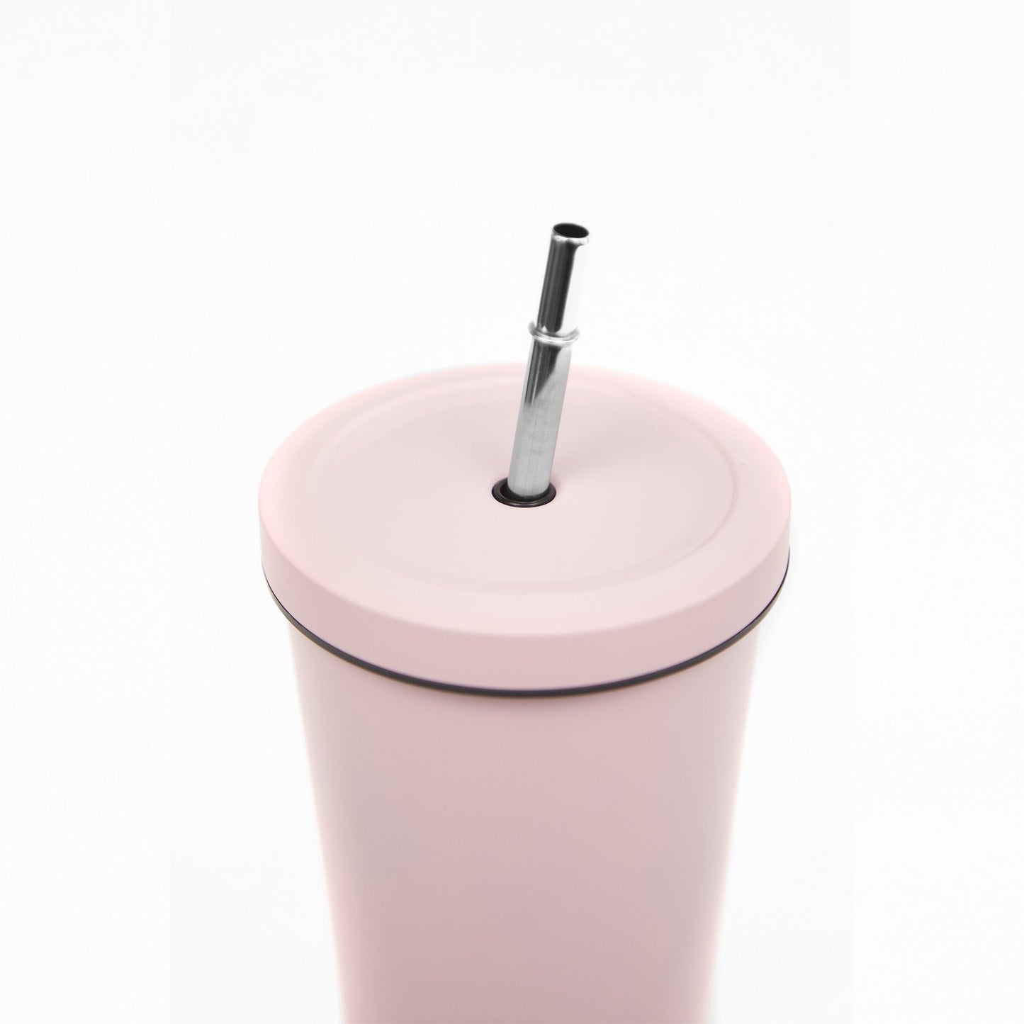 Vaso Térmico Tumbler 750ml Tapa y Bombilla13#Rosado