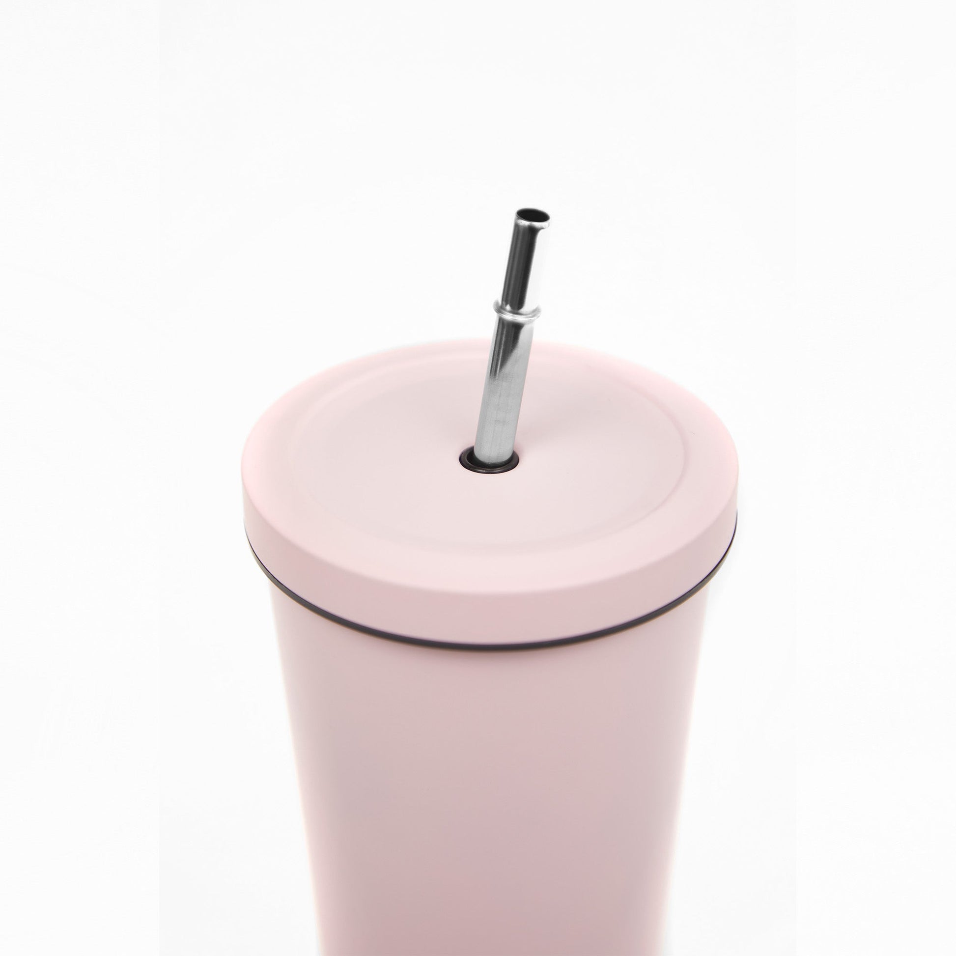 Vaso Térmico Tumbler 750ml Tapa y Bombilla13#Rosado