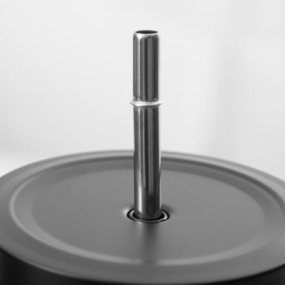 Vaso Térmico Tumbler 750ml Tapa y Bombilla14#Negro